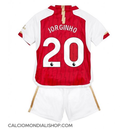 Maglie da calcio Arsenal Jorginho Frello #20 Prima Maglia Bambino 2023-24 Manica Corta (+ Pantaloni corti)